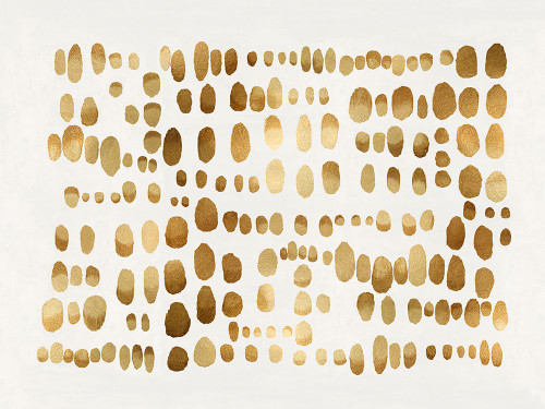 Playful Gold III Poster Print - Angela Perry