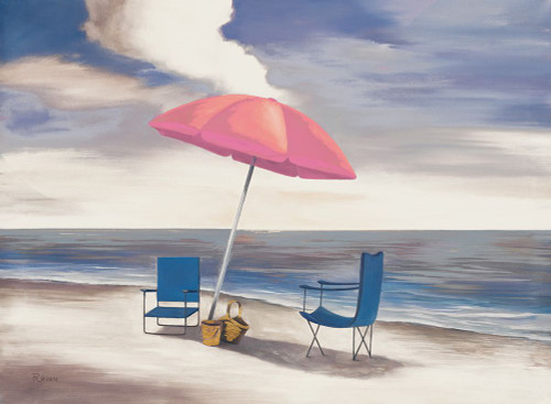 Noon By The Shore I Poster Print - Vivien Rhyan