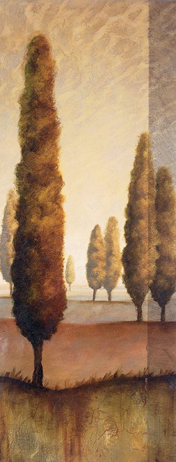 Toscany Tree Panel II Poster Print - Unknown