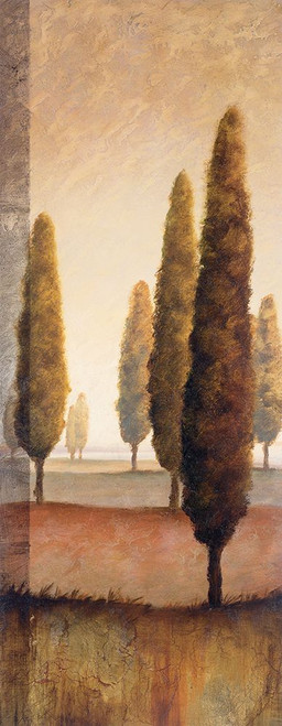 Toscany Tree Panel I Poster Print - Unknown