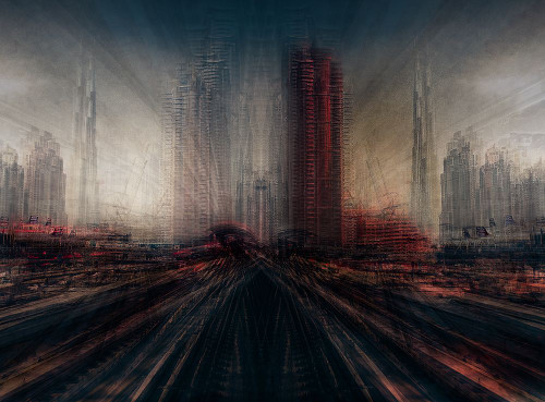 Dubai Station Poster Print - Carmine Chiriaco