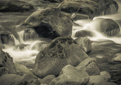 Through the Boulders Poster Print - Don Schwartz