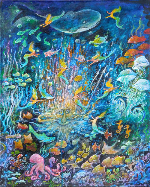 Neptunes World Poster Print - Bill Bell