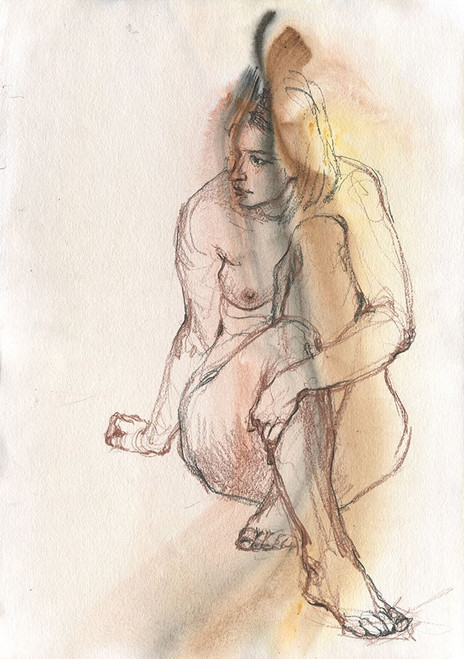 Whispered Seduction Poster Print - Samira Yanushkova