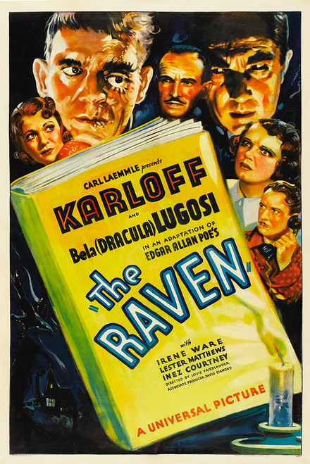 The Raven-1935 Poster Print - Hollywood Archive Vintage