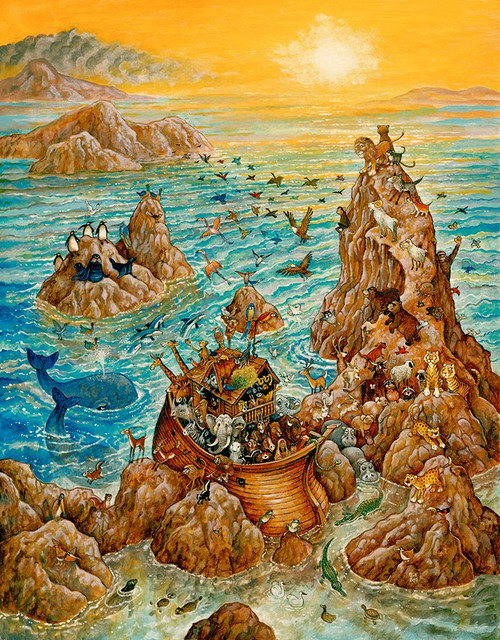 Noahs Sun Day Poster Print - Bill Bell