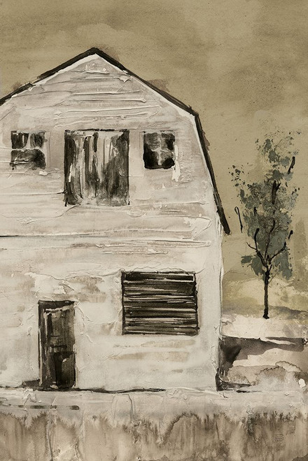 Brown Barn VI Poster Print - Chris Paschke