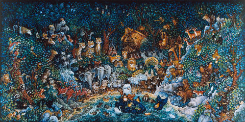 Noahs Dilemma Long Poster Print - Bill Bell