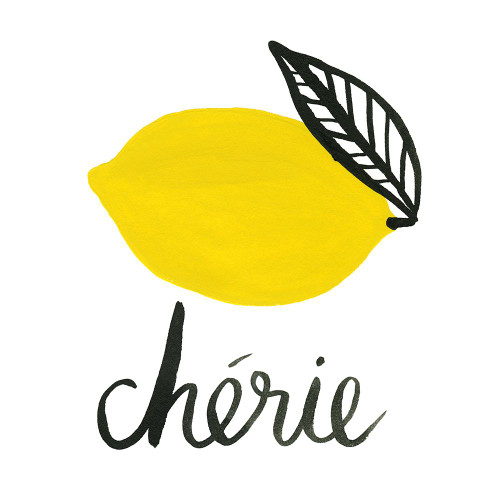 Lemon Poster Print - Erin Lin