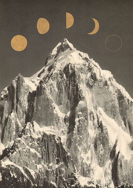 Moon Phases a˜…a˜…a˜ Poster Print - Florent Bodart