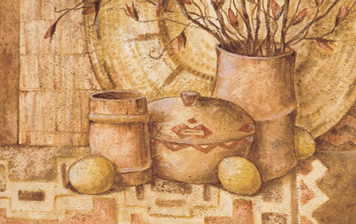 Indian Pottery I Poster Print - Unknown