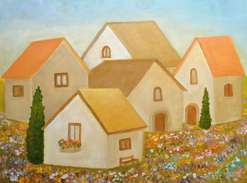 Good Old Times Poster Print - Angeles M. Pomata