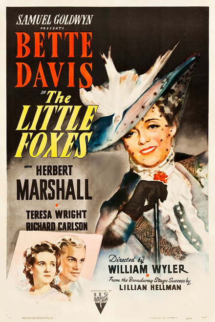 The Little Foxes-1941 Poster Print - Hollywood Archive Vintage