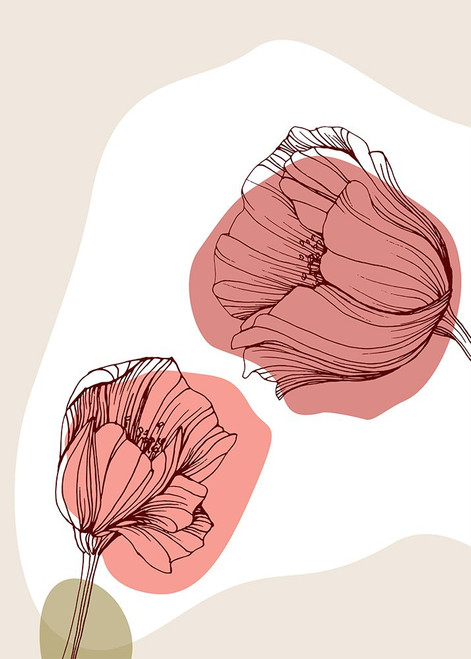 Poppy 14 Poster Print - AcantStudio