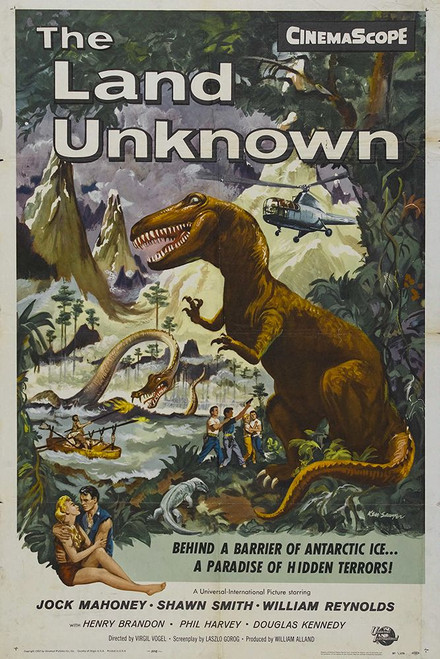 The Land Unknown-1957 Poster Print - Hollywood Archive Vintage