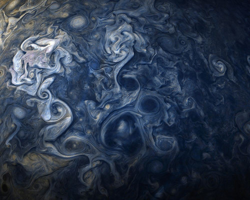 Jupiter Blues Poster Print - NASA