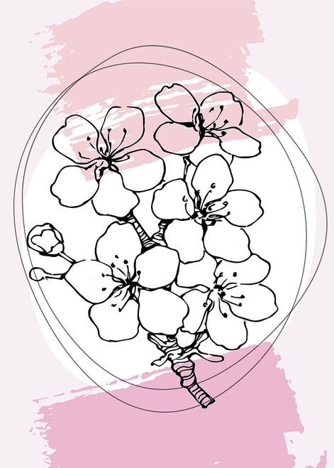 Sakura 18 Poster Print - AcantStudio