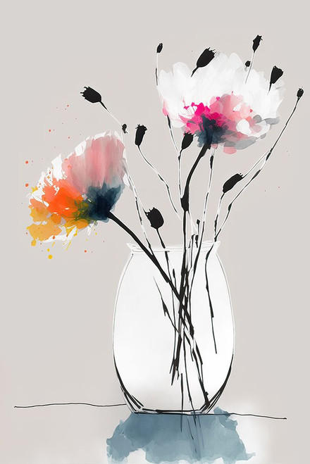 Flower Bouquet I Poster Print - Andrea Haase