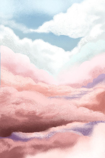 Cloudy Day Poster Print - Goed Blauw