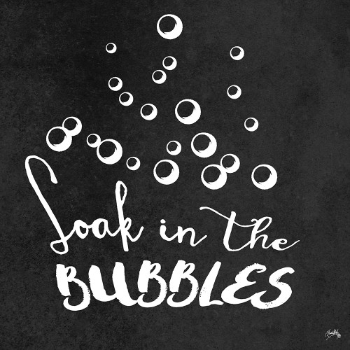 Soak in the Bubbles Poster Print - Elizabeth Medley
