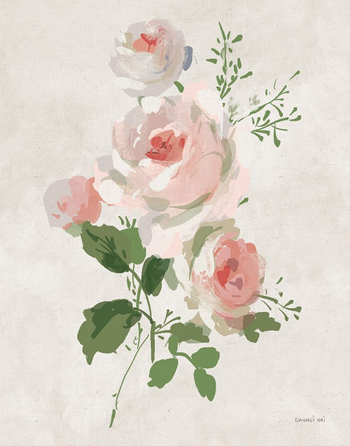 Impressionist Garden IV Neutral Poster Print - Danhui Nai