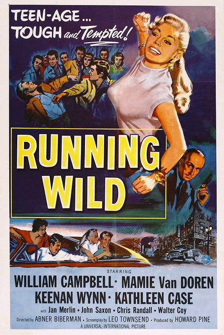 Running Wild-1955 Poster Print - Hollywood Archive Vintage
