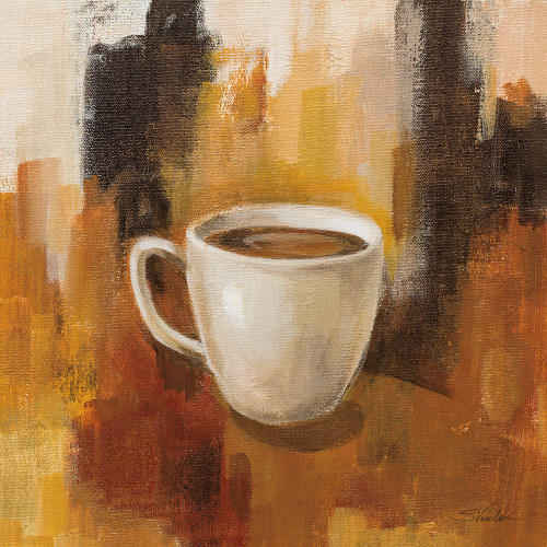 Abstract Coffee II Poster Print - Silvia Vassileva