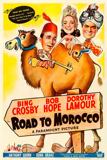 Road to Morocco-1942 Poster Print - Hollywood Archive Vintage