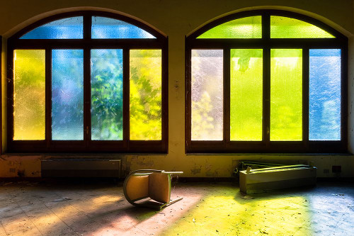 Colorful Window Poster Print - Roman Robroek