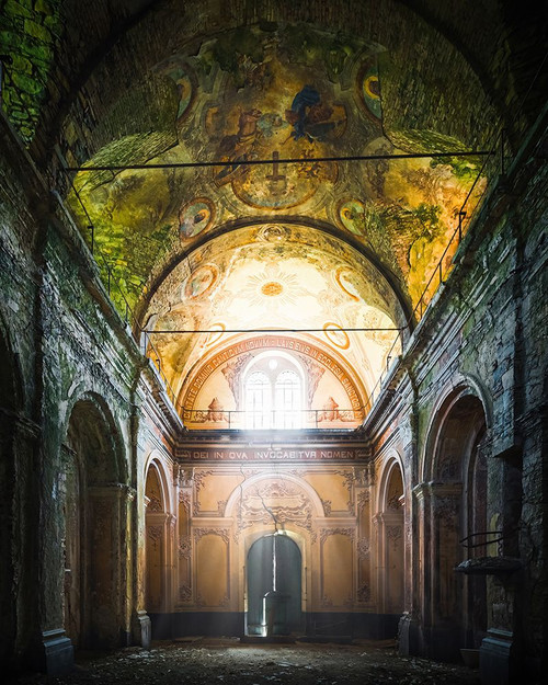 Dark Church Poster Print - Roman Robroek