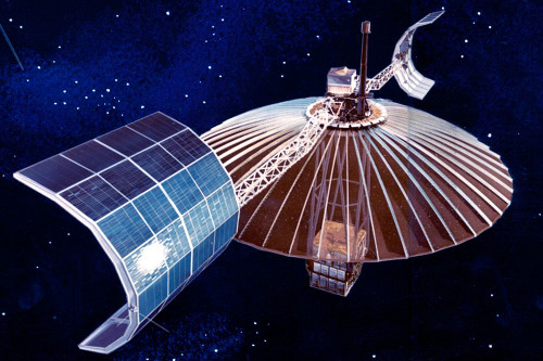 Artist Illustration of the Applications Technology Satellite-6 Poster Print - NASA