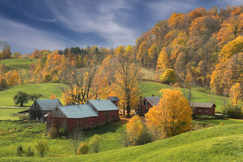 Morning at the Farmstead Poster Print - Don Schwartz