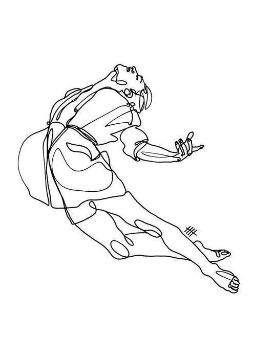 Leap Poster Print - Tidd Hanna Lee