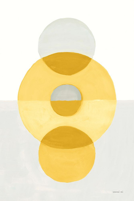 In Between II Yellow Poster Print - Danhui Nai