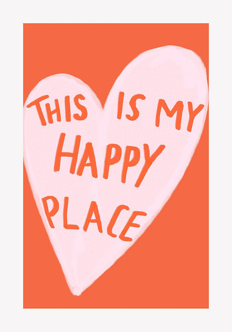Happy Place Poster Print - Athene Fritsch