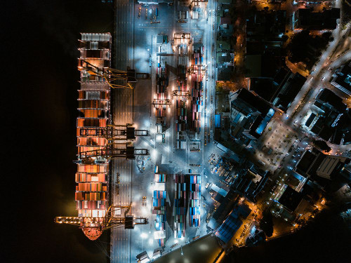 Birds Eye View Poster Print - Artographie