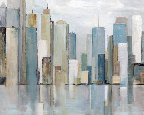City Reflections Poster Print - Sally Swatland