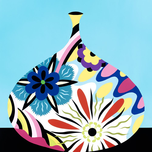 Hot House Flowers I Poster Print - Mary Calkins