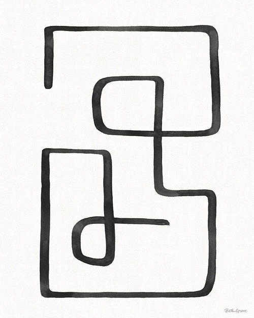 Abstract Squiggle IV Poster Print - Beth Grove