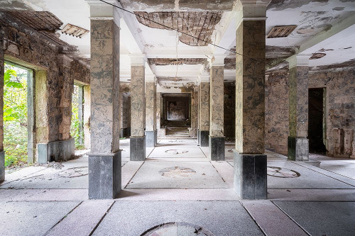 Decayed Entrance Poster Print - Roman Robroek