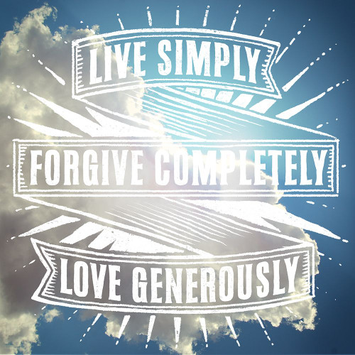 Live Simply Poster Print - Cory Steffen