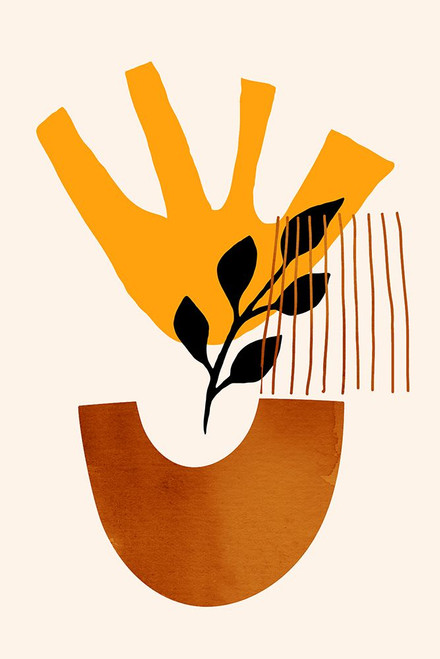 Sunshine Flower No.5 Poster Print - Kubistika