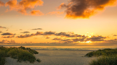 Nehalem Sunset Poster Print - Don Schwartz