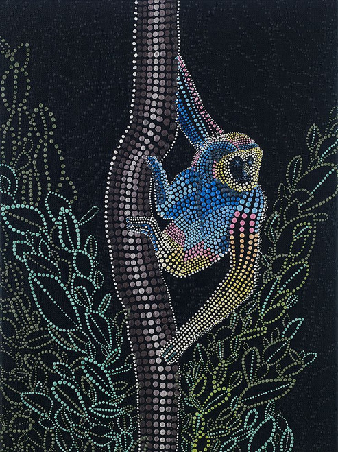 Thailand Gibbon Poster Print - Amy Diener