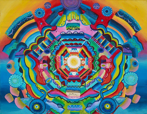 The Cosmos Poster Print - Amy Diener