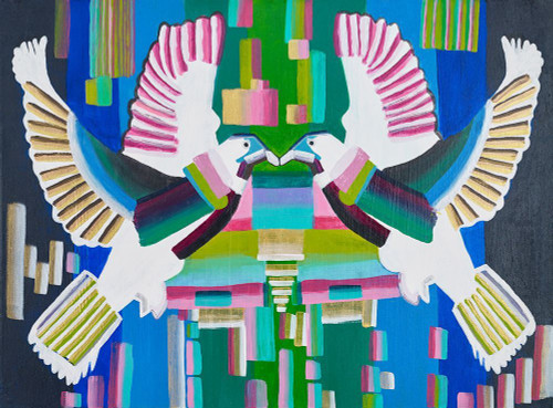 Doves Poster Print - Amy Diener