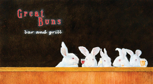 Great Buns B And G Poster Print - Will Bullas