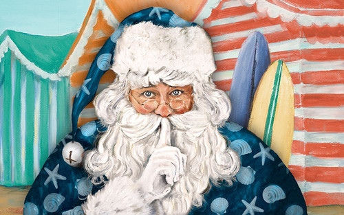 Neptunian Secret Santa Poster Print - Patricia Pinto