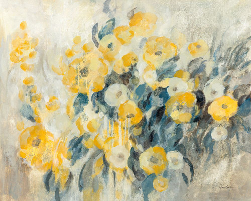 Flowers on a Rainy Day Poster Print - Silvia Vassileva