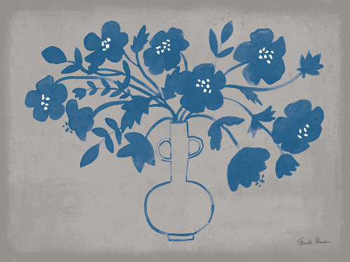 Modern Vallarta Blue I Poster Print - Farida Zaman